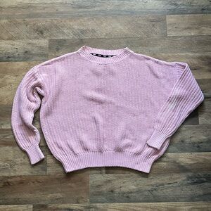Forenza Soft Pink Crew Neck Sweater